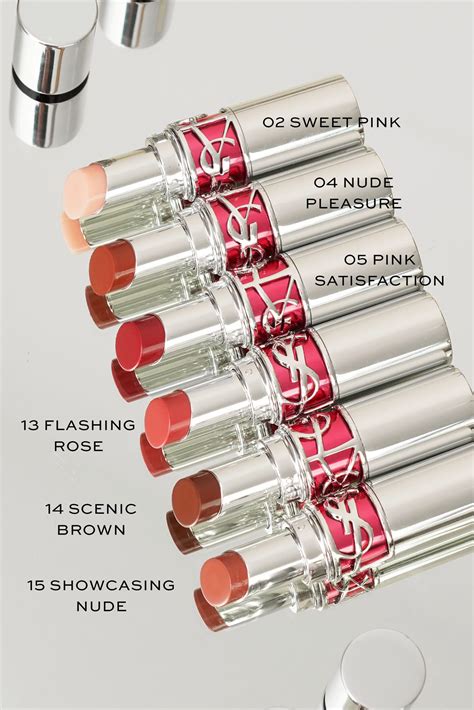 ysl lip gloss 52|YSL candy glaze pink satisfaction.